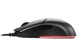 MSI leikjamús, stillanlegt 400-5000dpi, RGB lýsing, takkar hannaðir fyrir mikla notkun