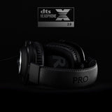 Logitech G PRO X heyrnartól með Blue VO!CE hljóðnema