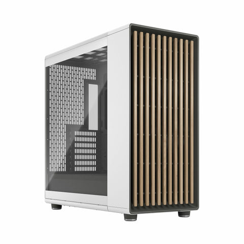 Fractal Design North XL hvítur EATX turnkassi með glerhlið