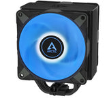 Arctic Freezer 36 A-RGB svört örgjörvakæling með 2x 12cm hljóðlátum A-RGB viftum, fyrir AM4/AM5 og LGA1700/LGA1851