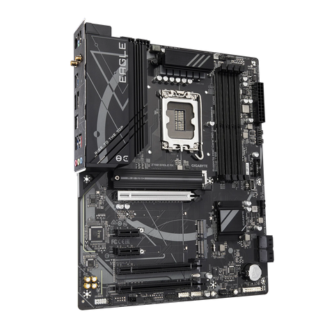 Gigabyte Z790 EAGLE AX DDR5, LGA1700, 4xDDR5, 4xSATA3, 3xM.2 4.0 x4 NVMe, 2.5Gb & AX þráðlaust netkort, 3 ára ábyrgð