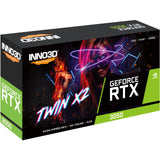 Inno3D RTX 3050 6GB Twin X2, 1xDisplayPort, 1xHDMI, 1xDVI