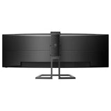 Philips 49" Sveigður tölvuskjár, 5120x1440, innbyggð vefmyndavél, 499P9H