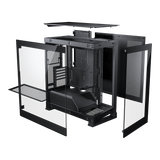 Phanteks NV5 Svartur með skyggðu gleri