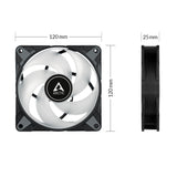 Arctic P12 PWM PST A-RGB 120mm 4pin kælivifta