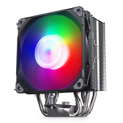 Phanteks Polar ST4-120 örgjörvakæling með 12cm hljóðlátri A-RGB viftu, fyrir AM4/AM5 og LGA1700/1200/115X/1851