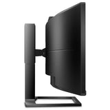 Philips 49" Sveigður tölvuskjár, 5120x1440, innbyggð vefmyndavél, 499P9H