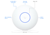 Ubiquiti UniFi U7 Lite – Wi‑Fi 7 Access Point (2.4 GHz / 5 GHz, PoE, 1 m²)