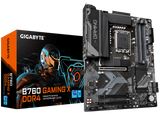 Gigabyte B760 GAMING X DDR4, LGA1700, 4xDDR4, 3xM.2 PCIe 4.0 x4 NVMe, 2.5Gb netkort