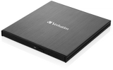 Verbatim USB-C 3.2 Gen1 Blu-ray utanáliggjandi skrifari, USB-C kapall og USB-A breytir fylgir
