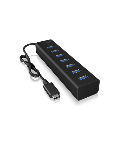 ICY BOX 7-Porta hub í USB C