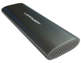 LC Power USB 3.2 Gen 2x1, USB-C hýsing fyrir NVMe/SATA M.2 SSD diska, allt að 10 Gb/s