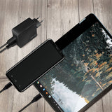 LogiLink hraðhleðslutæki 18 watta með USB-C & USB-A, styður PD3.0 & QC3.0