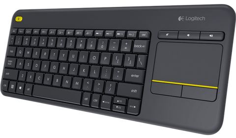 Logitech K400 Plus þráðlaust lyklaborð með snertimús - US lyklasett