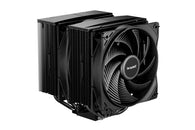beQuiet! PURE ROCK PRO 3 Black örgjörvakæling með 2x12cm hljóðlátum viftum, fyrir AM4/AM5 og LGA1700/1200/115X/1851