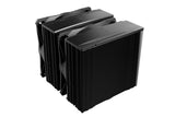 beQuiet! PURE ROCK PRO 3 Black örgjörvakæling með 2x12cm hljóðlátum viftum, fyrir AM4/AM5 og LGA1700/1200/115X/1851