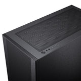 Phanteks XT Pro Ultra. Svartur með 4x ARGB viftum og skyggðu gleri