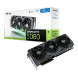 PNY GeForce RTX 5080 16GB GDDR7 OC útgáfa, 3 ára ábyrgð