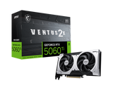 MSI GeForce RTX 5060 Ti 8GB Ventus 2x OC Edition, 3xDisplayPort, 1xHDMI, 3 ára ábyrgð