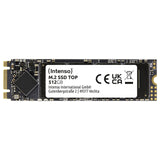 Intenso 512GB M.2 Top Performance, 520/500 MB/s, 3D NAND SSD diskur