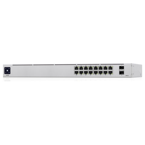 Ubiquiti UniFi Switch 16 PoE (USW-16-PoE) – 16 porta netsviss með innbyggðu PoE+