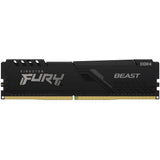 Kingston 64GB kit (2x32GB) DDR4 3600MHz CL18, FURY BEAST, Intel & AMD Optimized, lífstíðarábyrgð