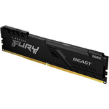 Kingston 16GB kit (2x8GB) DDR4 3600MHz CL17, FURY BEAST, Intel & AMD Optimized, lífstíðarábyrgð