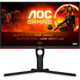 AOC 24,5” 240Hz FHD VA bogadreginn tölvuskjár 25G3ZM/BK