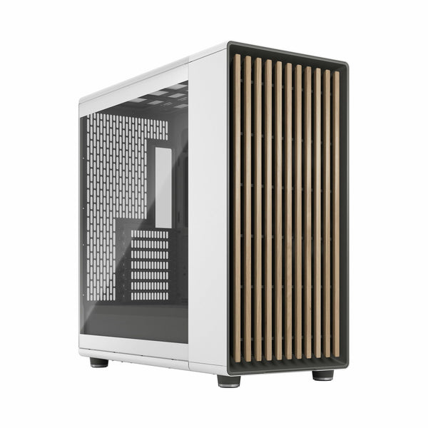 Fractal Design North XL hvítur EATX turnkassi með glerhlið