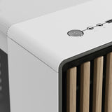 Fractal Design North XL hvítur EATX turnkassi með glerhlið
