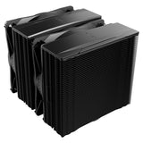 beQuiet! PURE ROCK PRO 3 LX örgjörvakæling með 2x12cm hljóðlátum ARGB viftum, fyrir AM4/AM5 og LGA1700/1200/115X/1851