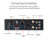 ASUS B550-F ROG STRIX GAMING Wi-Fi II, 4xDDR4, 6xSATA3, 2xM.2 PCIe 4.0 x4 NVMe, 2.5Gb netkort, WiFi6E & Bluetooth, 3 ára ábyrgð