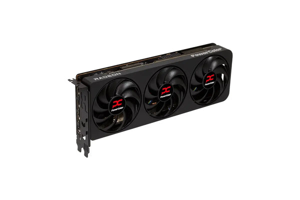 PowerColor Radeon RX 9070 Reaper, 16GB GDDR6, 256-bit, 2520MHz Boost, 3× DisplayPort 2.1a, 1× HDMI skjákort