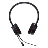 Jabra Evolve 20 MS Stereo – Heyrnartól með snúru fyrir fjarfundi og símtöl