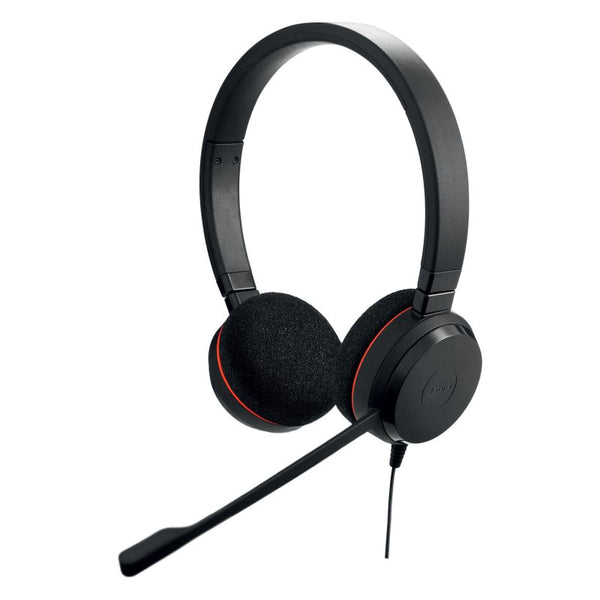 Jabra Evolve 20 MS Stereo – Heyrnartól með snúru fyrir fjarfundi og símtöl