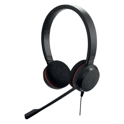 Jabra Evolve 20 MS Stereo – Heyrnartól með snúru fyrir fjarfundi og símtöl