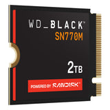 Western Digital BLACK 2TB – SN770M M.2 2230, PCIe 4.0 x4, 5.150 MB/s SSD diskur, Steam Deck Compatible, 5 ára ábyrgð