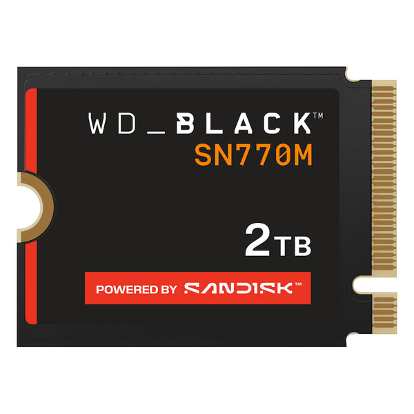Western Digital BLACK 2TB – SN770M M.2 2230, PCIe 4.0 x4, 5.150 MB/s SSD diskur, Steam Deck Compatible, 5 ára ábyrgð