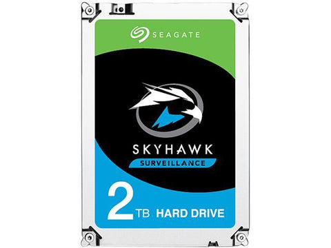 Seagate SkyHawk 2TB, 3,5", SATA 6Gb/s, 5900 RPM, 64MB skyndiminni