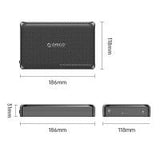 ORICO 3.5" hýsing, USB-C 5Gbps, styður allt að 18TB