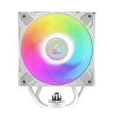 ARCTIC Freezer 36 A-RGB hvít – AM5/AM4, LGA1851/1700, 2× 120mm A-RGB örgjörvakæling, 3 ára ábyrgð