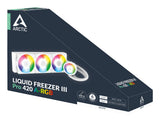 ARCTIC Liquid Freezer III Pro 420 A-RGB hvít vatnskæling fyrir AMD og Intel örgjörva