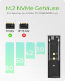 ICY BOX USB 3.2 Gen. 2 hýsing fyrir NVMe M.2 SSD diska