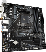 Gigabyte A520M DS3H AC AM4, 4x DDR4, mATX, 1× M.2, Wi-Fi & Bluetooth, HDMI, DP & DVI-D, 3 ára ábyrgð