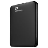 WD Elements – 2TB, 2,5", USB 3.0, USB-knúinn flakkari