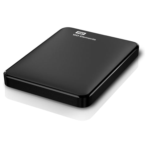 WD Elements – 2TB, 2,5", USB 3.0, USB-knúinn flakkari