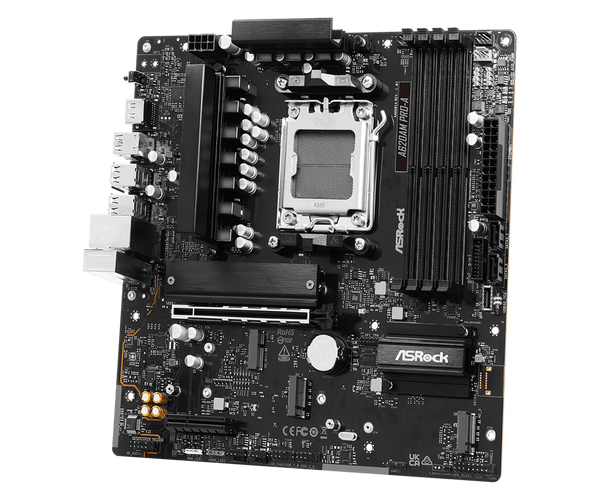 ASRock AM5 A620AM Pro-A, 4x DDR5, 3x M.2, 2.5Gb, mATX móðurborð