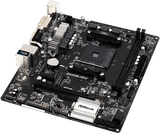 ASRock B450M-HDV – AM4, 2x DDR4, mATX, 1× M.2, 4× SATA3, HDMI/DVI-D/D-Sub, Gigabit LAN