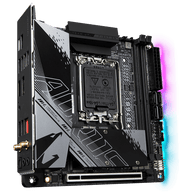 Gigabyte B760I AORUS PRO DDR4 ITX, LGA1700, 2xDDR4, 4xSATA3, 2xM.2 PCIe 4.0 x4 NVMe, 2.5Gb netkort, WiFi6E & Bluetooth, 3 ára ábyrgð