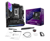 ASRock B860M Lightning WiFi, LGA1851, 4x DDR5, mATX, 4× M.2, Thunderbolt 4, Wi-Fi 6E, 2.5G LAN móðurborð